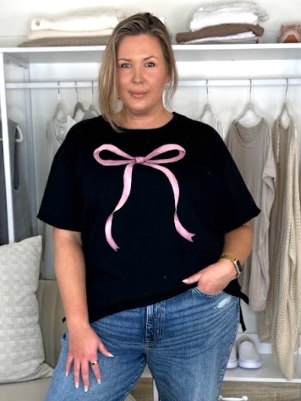 Torrid Oversized Bow Graphic Tee